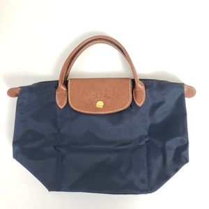 Longchamp Le Pliage Original Navy Blue Medium Bag